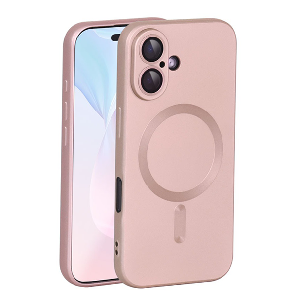 iPhone-skal med MagSafe och kameraskydd i rosa – Välj Modell