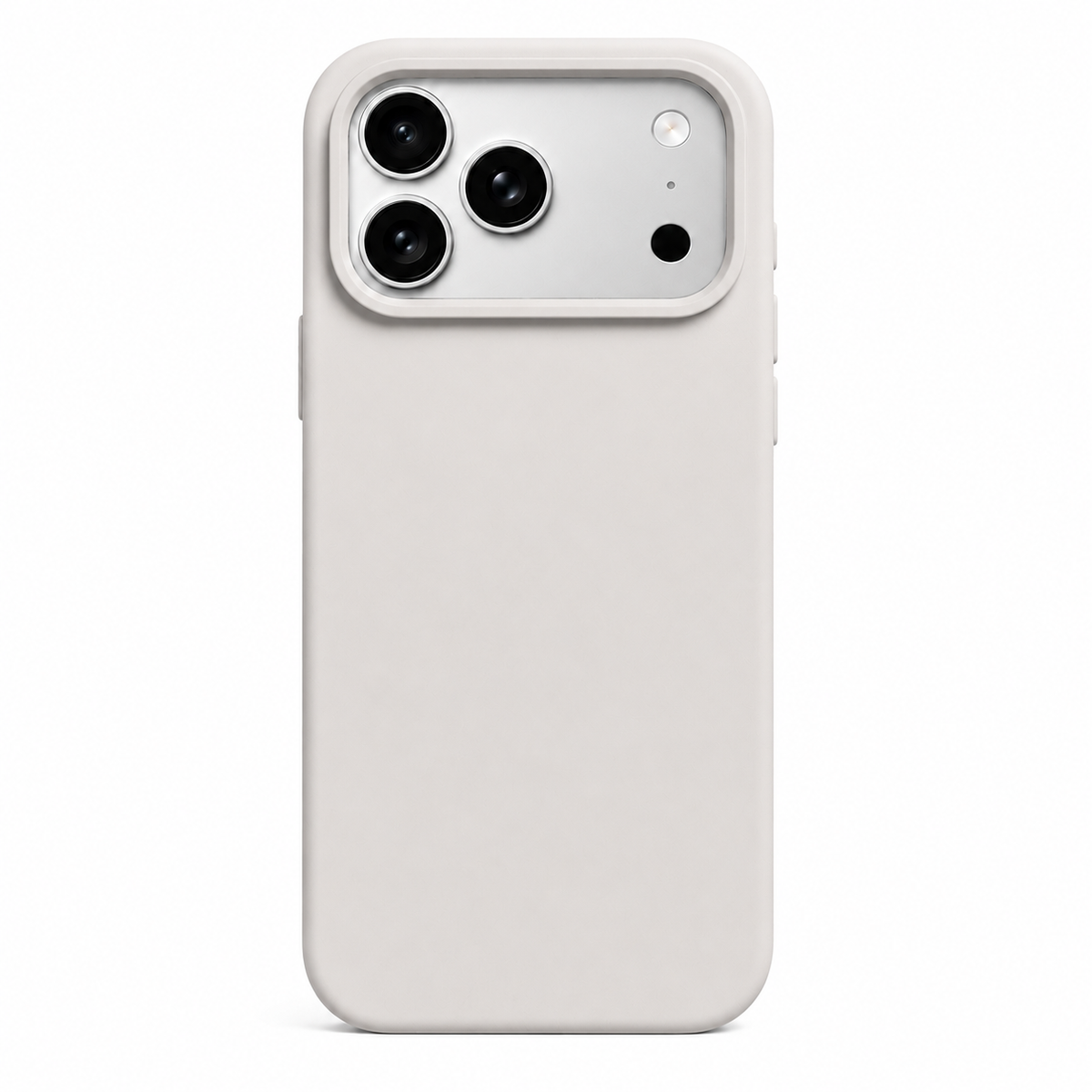 MagSafe Silikonskal – Antique Vit