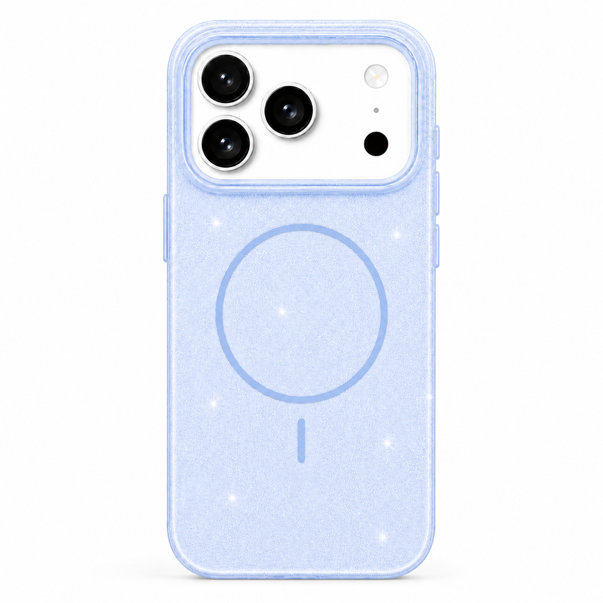 Glitter MagSafe Skal - Blå
