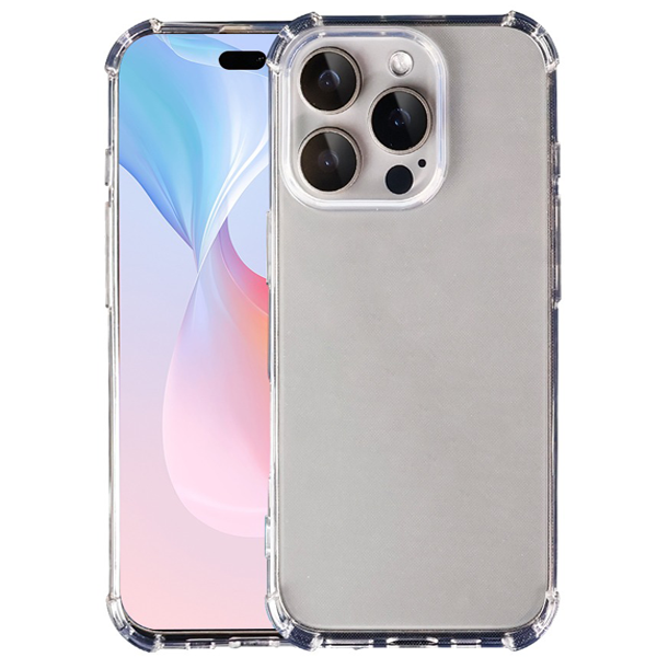 iPhone 14 Pro Skal - Extra Stöttåligt och Slitstarkt Transparent