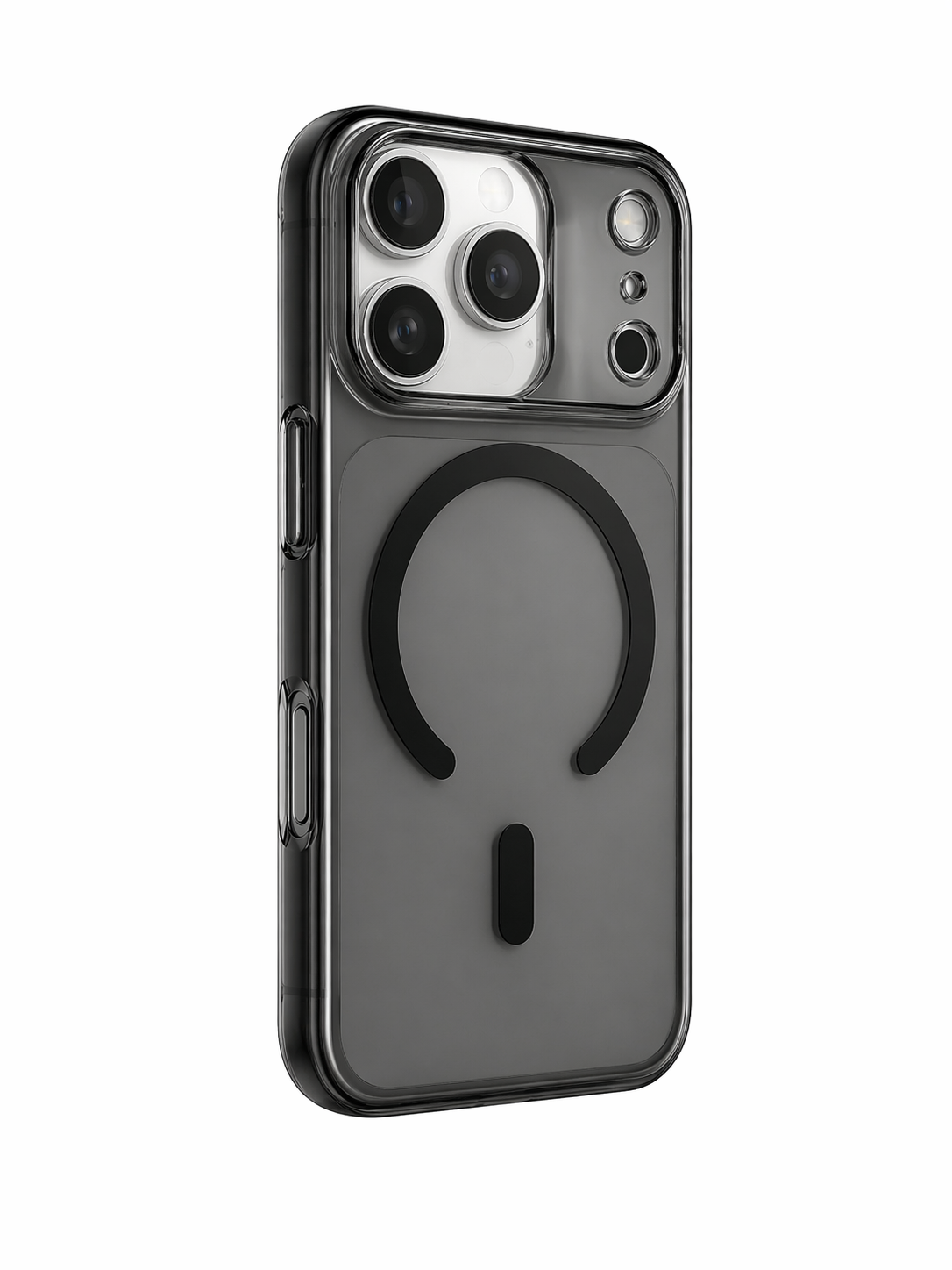 Thin-Tinted Svart iPhone MagSafe Skal