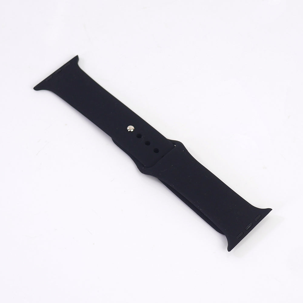 Silikonarmband för Apple Watch – Justerbart & Svettåligt – Flera Färger