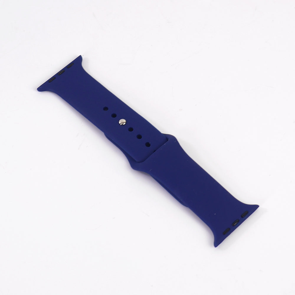 Silikonarmband för Apple Watch – Justerbart & Svettåligt – Flera Färger