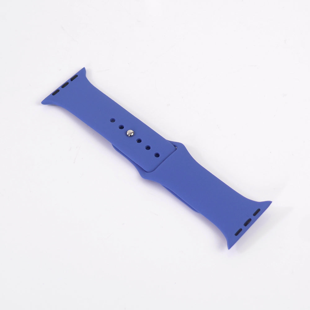 Silikonarmband för Apple Watch – Justerbart & Svettåligt – Flera Färger