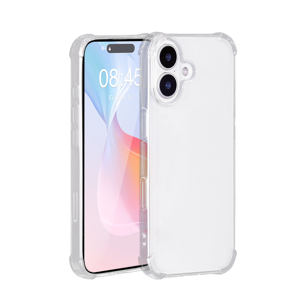 iPhone 17 Skal - Extra Stöttåligt och Slitstarkt Transparent