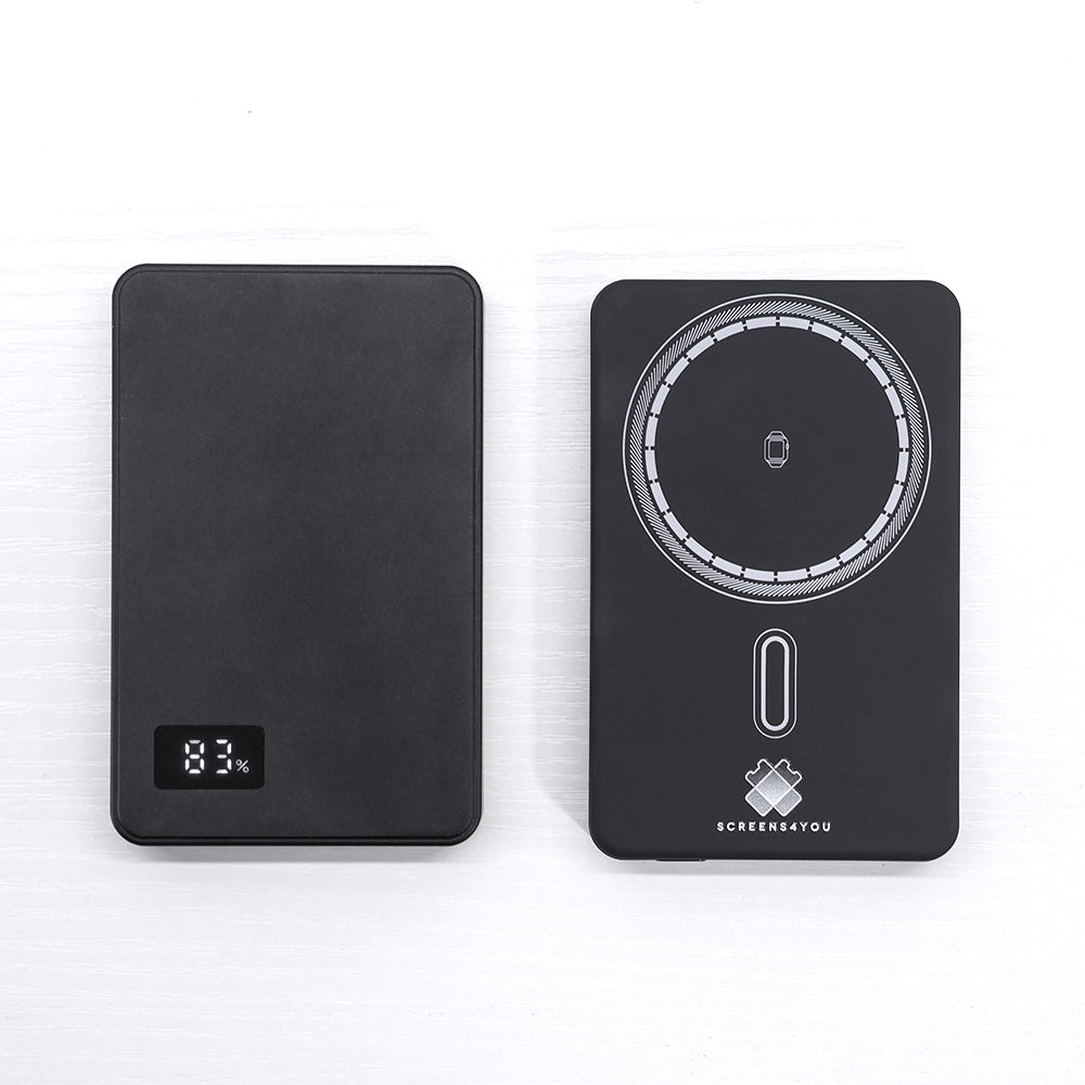 Magnetisk Powerbank 10 000 mAh – Trådlös MagSafe laddning & USB-C