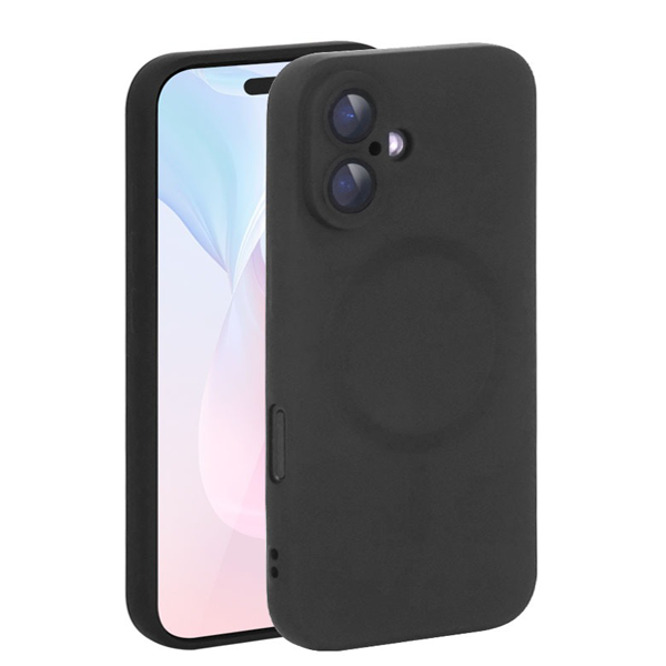 iPhone 16 Pro Skal med MagSafe och Kameraskydd i Svart – Stöttåligt & Slitstarkt