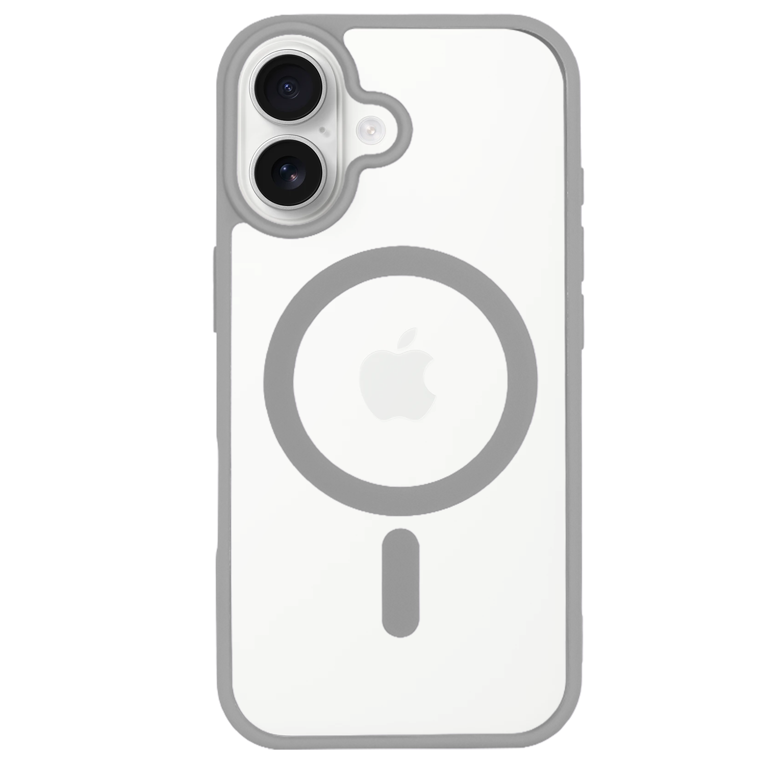 iPhone 17 MagSafe Skal – Grå, Slimmat & Stötsäkert Skydd