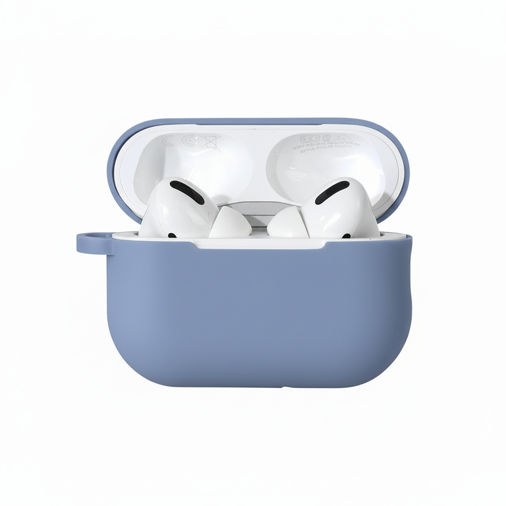 Ljusblå AirPods Pro-skal