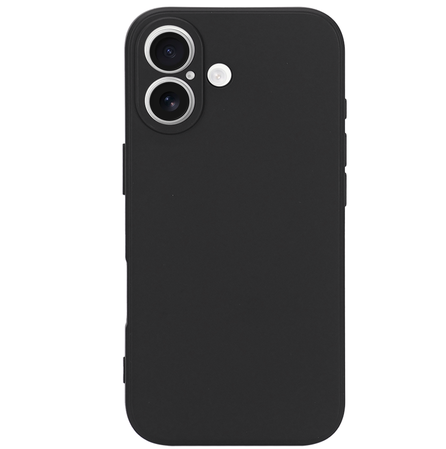 iPhone 17 Matt Svart Skal - Med Kameraskydd