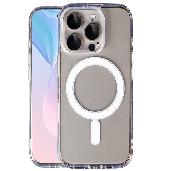 MagSafe Skal för iPhone 16 Pro Max – Skyddande och Stilrent Transparent