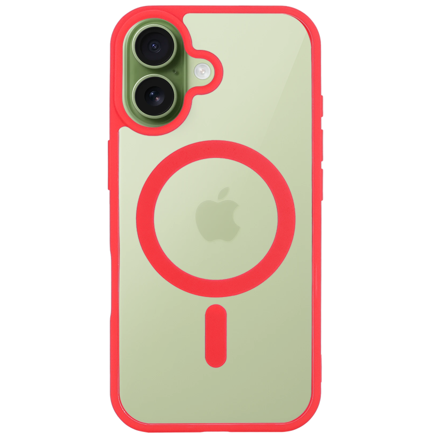 iPhone 17 MagSafe Skal – Rött, Slimmat & Stötsäkert Skydd