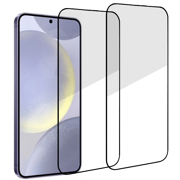 Samsung S24 Skärmskydd 2-Pack - Heltäckande Härdat Glas för Maximal Stöttålighet och Skydd