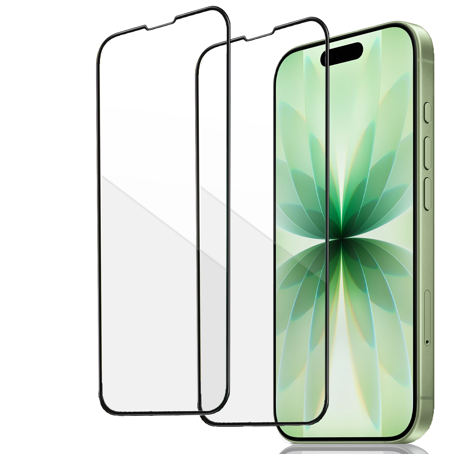 2-Pack - Heltäckande iPhone 17 Skärmskydd - Härdat Glas för Ultimat Stöttålighet och Skydd