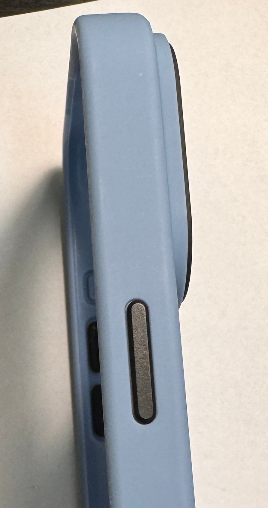 iPhone Frostad Transparent MagSafe Skal – Blå | Leveranstid - 1-2 Veckor