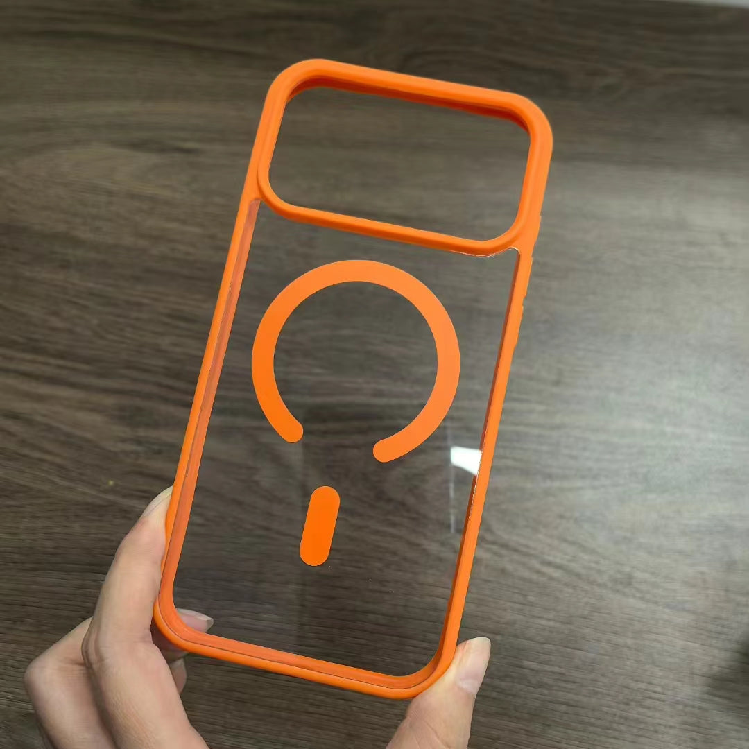 iPhone 13 MagSafe Skal – Orange, Slimmat & Stötsäkert Skydd - Välj Modell - Leveranstid 1-2 Veckor