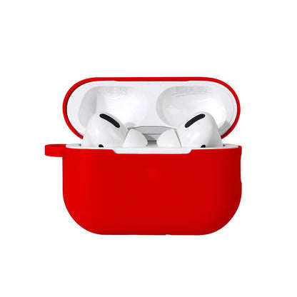 Röd AirPods Skal – Hållbart Skydd mot Stötar och Repade i Stilren Design