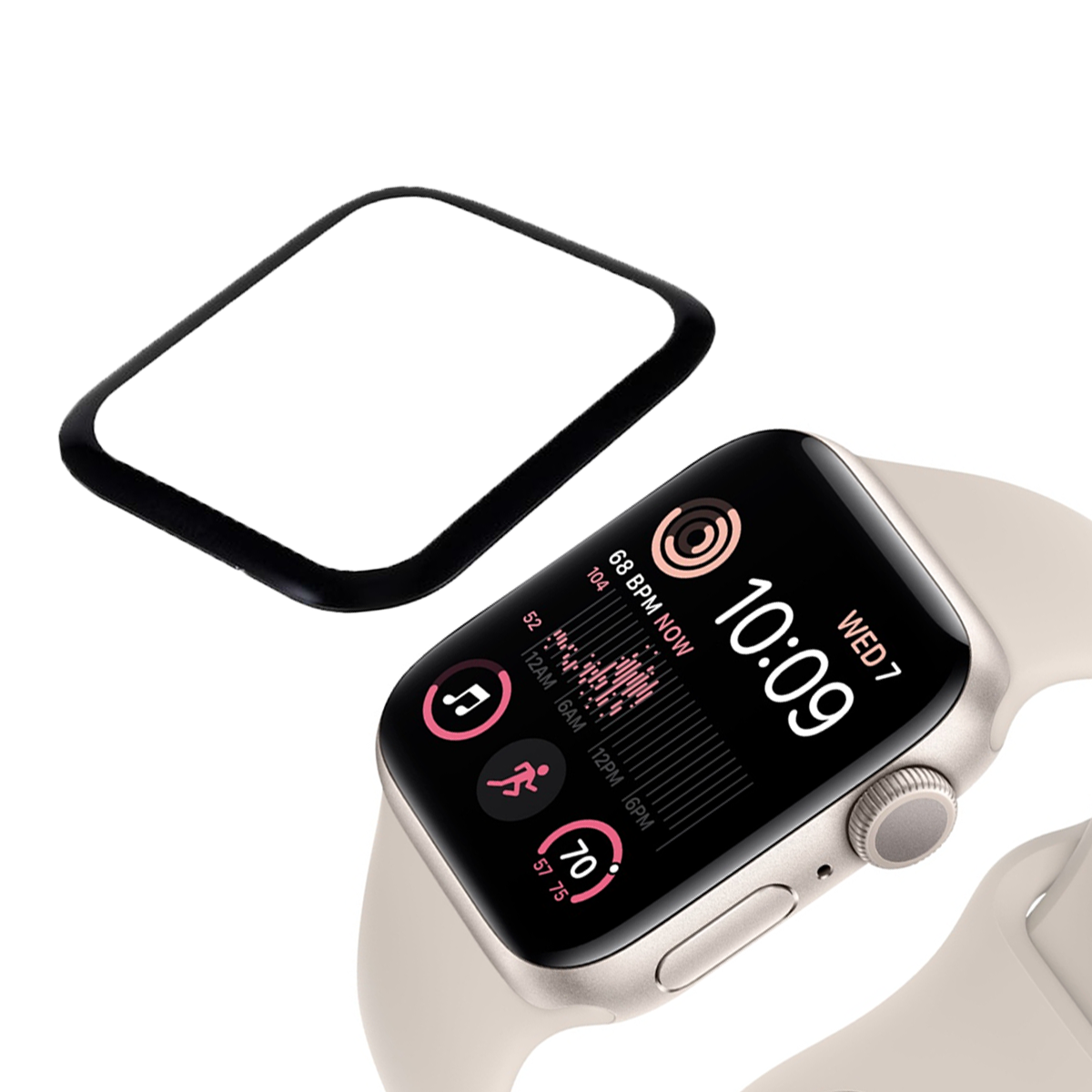 Apple Watch Skärmskydd i härdat glas