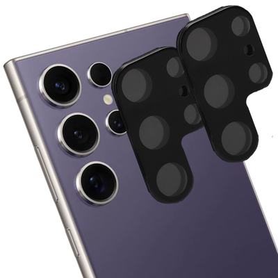 2-Pack Samsung S25 Ultra Linsskydd av Härdat Glas - Skydd för Kamera