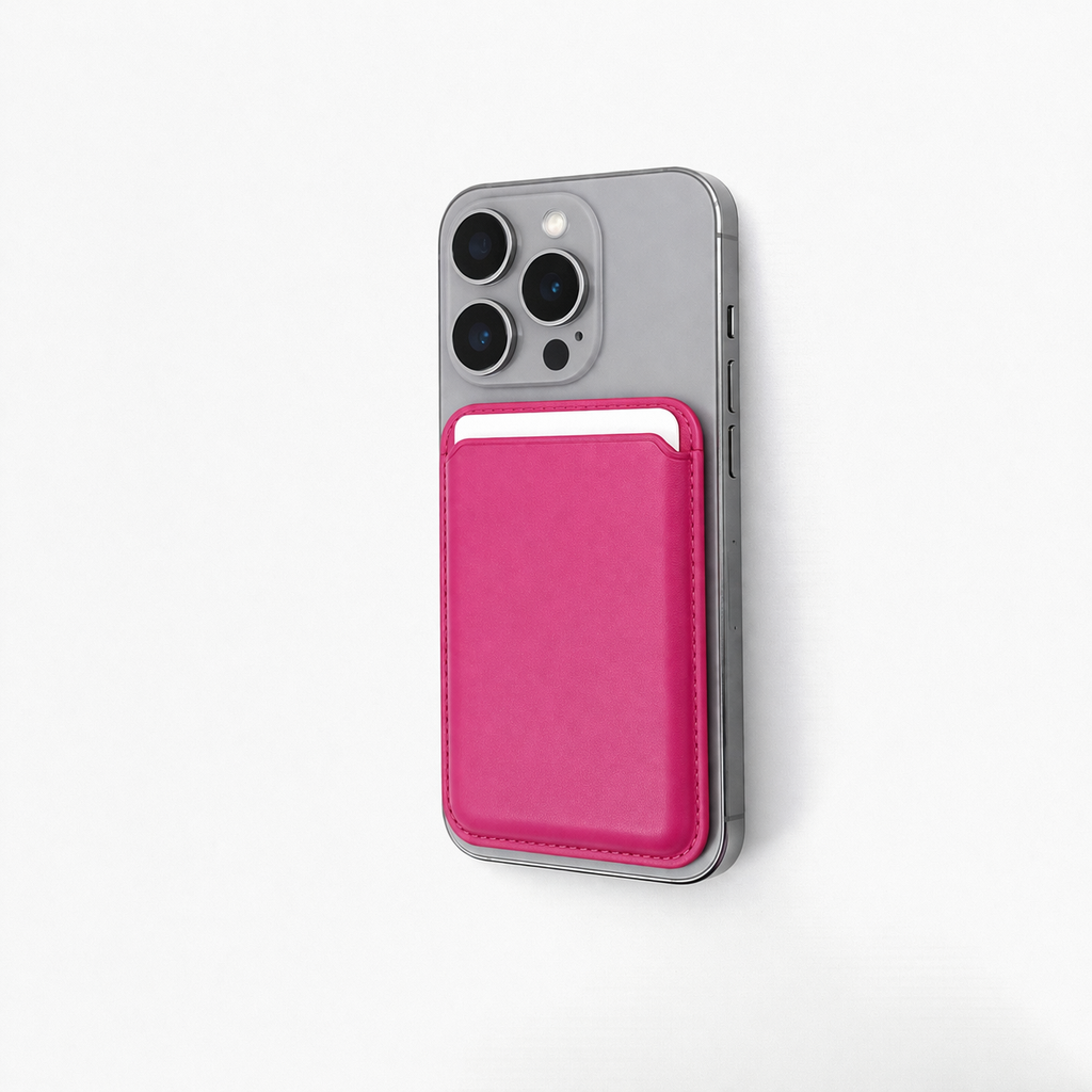MagSafe Magnetisk Korthållare - Rose Rosa