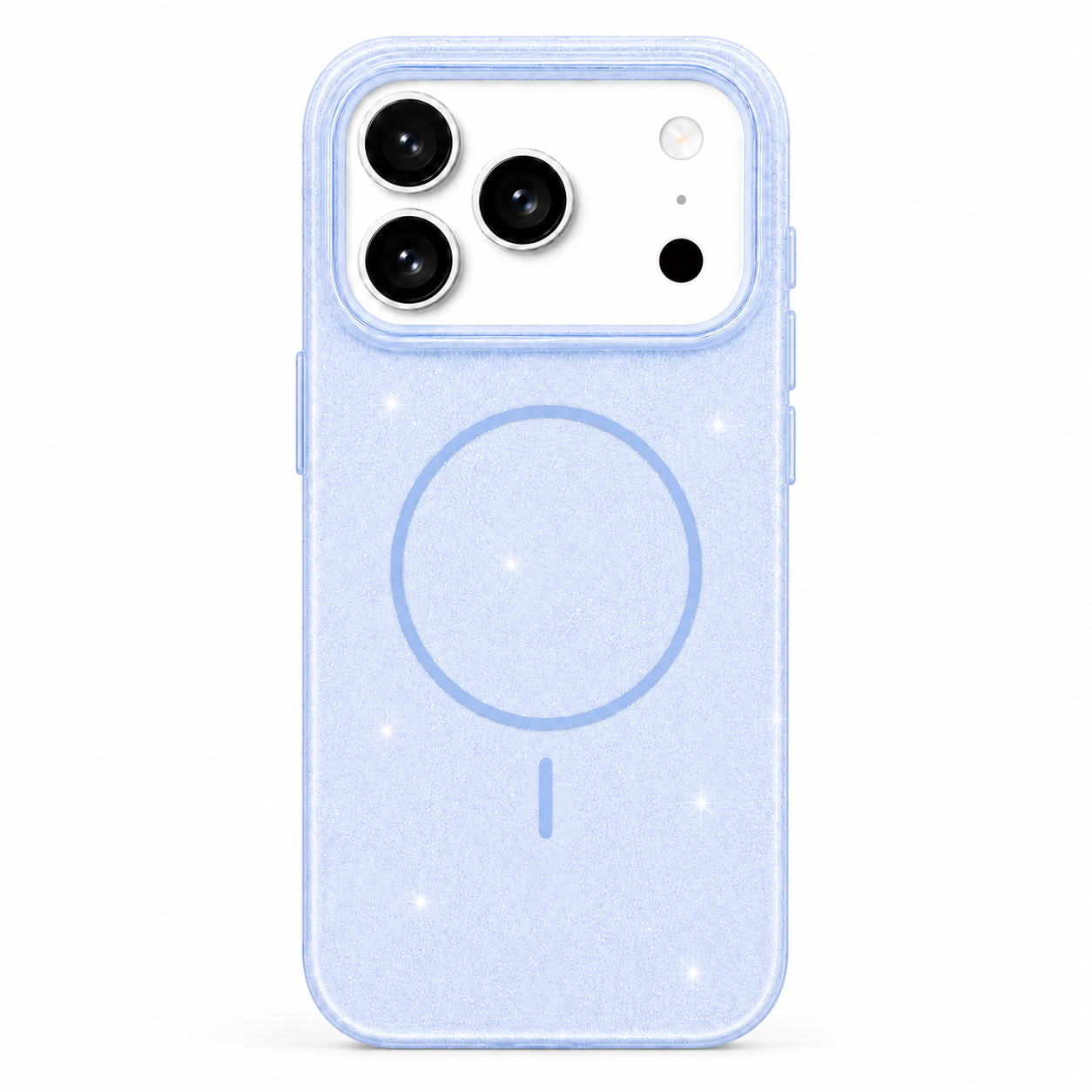 Glitter MagSafe Skal - Blå