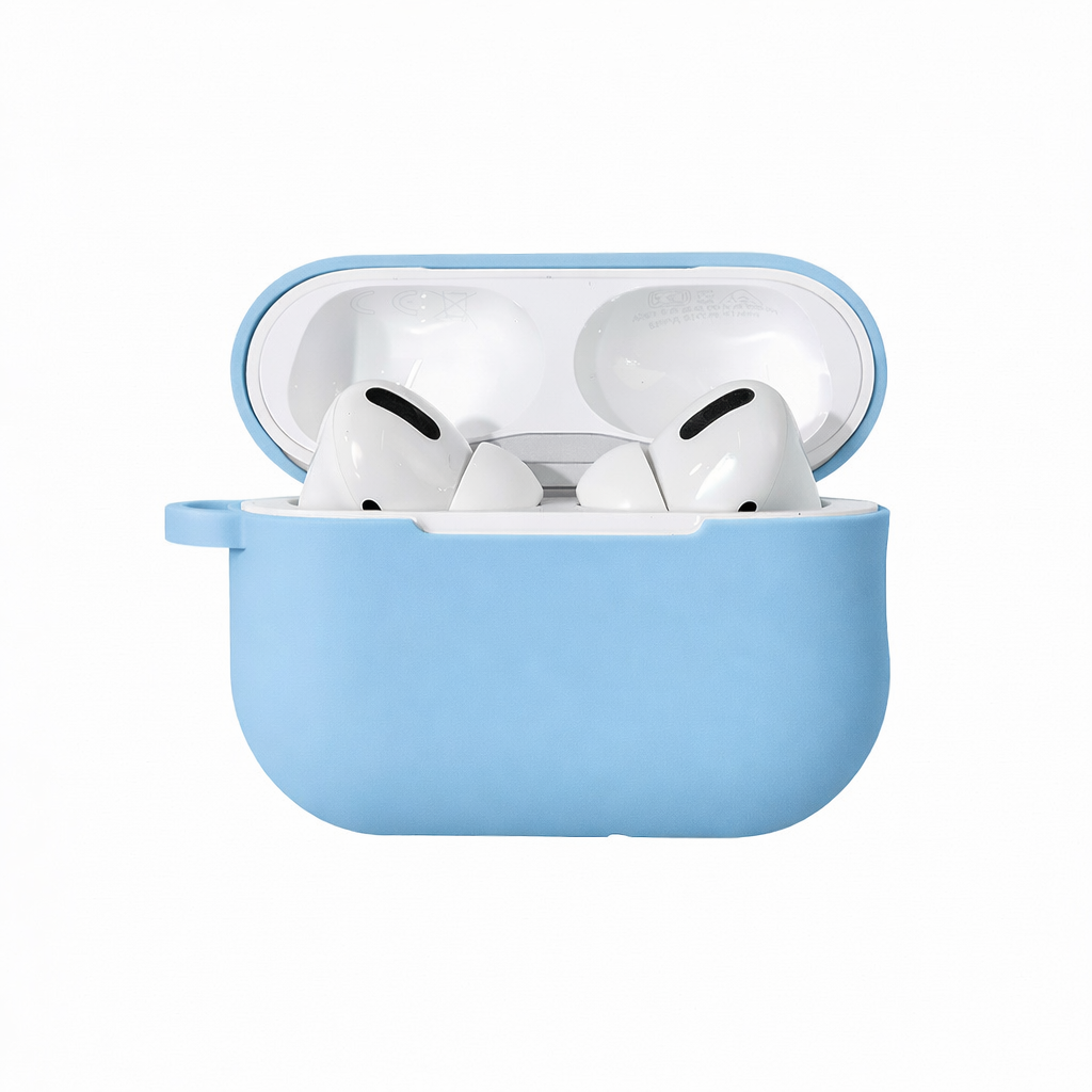 Ljus Blå AirPods Skal – Välj Modell