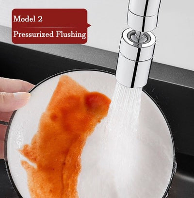 Kranadapter 2-i-1 – Sprayer & Bubbelstråle