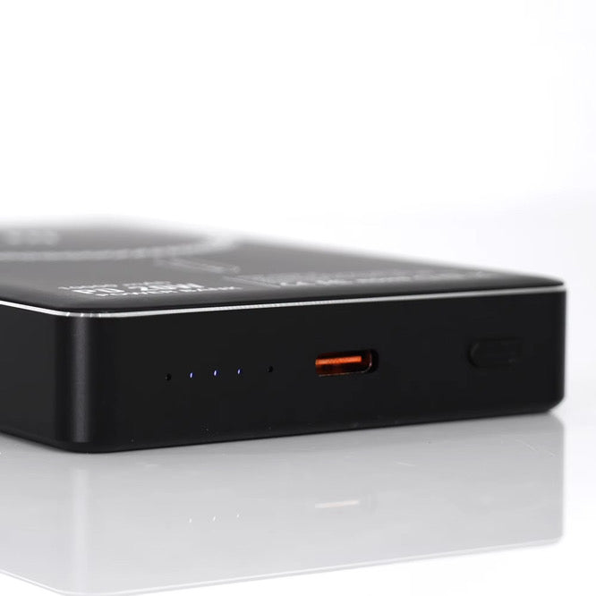 Power Bank MagSafe 10000mAh med PD 20W – Snabbladdning med Type-C Input & Output - Leveranstid - 1-3 Veckor