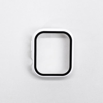 Vit Apple Watch Skal med Inbyggt Skärmskydd – Fullt Skydd