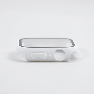 Vit Apple Watch Skal med Inbyggt Skärmskydd – Fullt Skydd