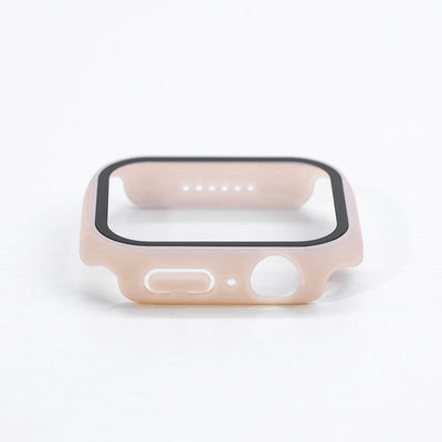 Rosa Apple Watch Skal med Inbyggt Skärmskydd – Fullt Skydd & Slimmad Design