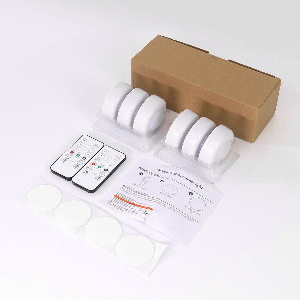 6-Pack LED Spotlights – Energisnåla Taklampor för Hem & Inomhusbelysning