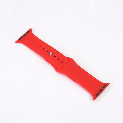 Silikonarmband för Apple Watch – Justerbart & Svettåligt – Flera Färger