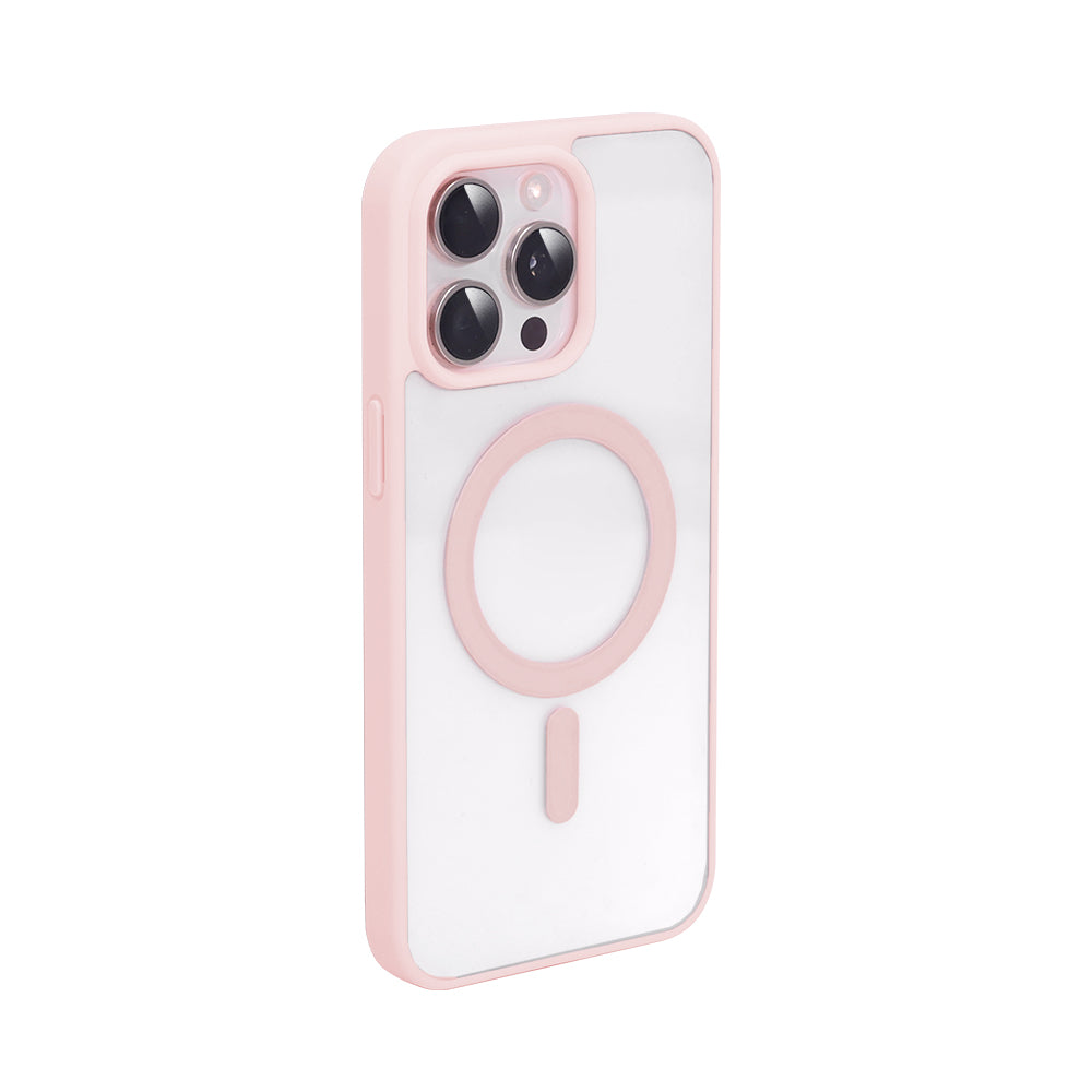 iPhone MagSafe Skal – Rosa , Slimmat & Stötsäkert Skydd - Välj Modell