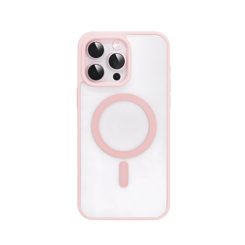 iPhone MagSafe Skal – Rosa , Slimmat & Stötsäkert Skydd - Välj Modell