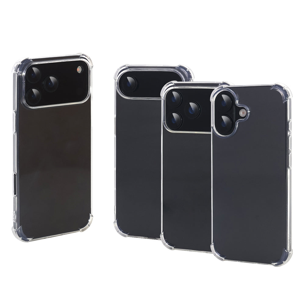 iPhone 17 Skal - Extra Stöttåligt och Slitstarkt Transparent