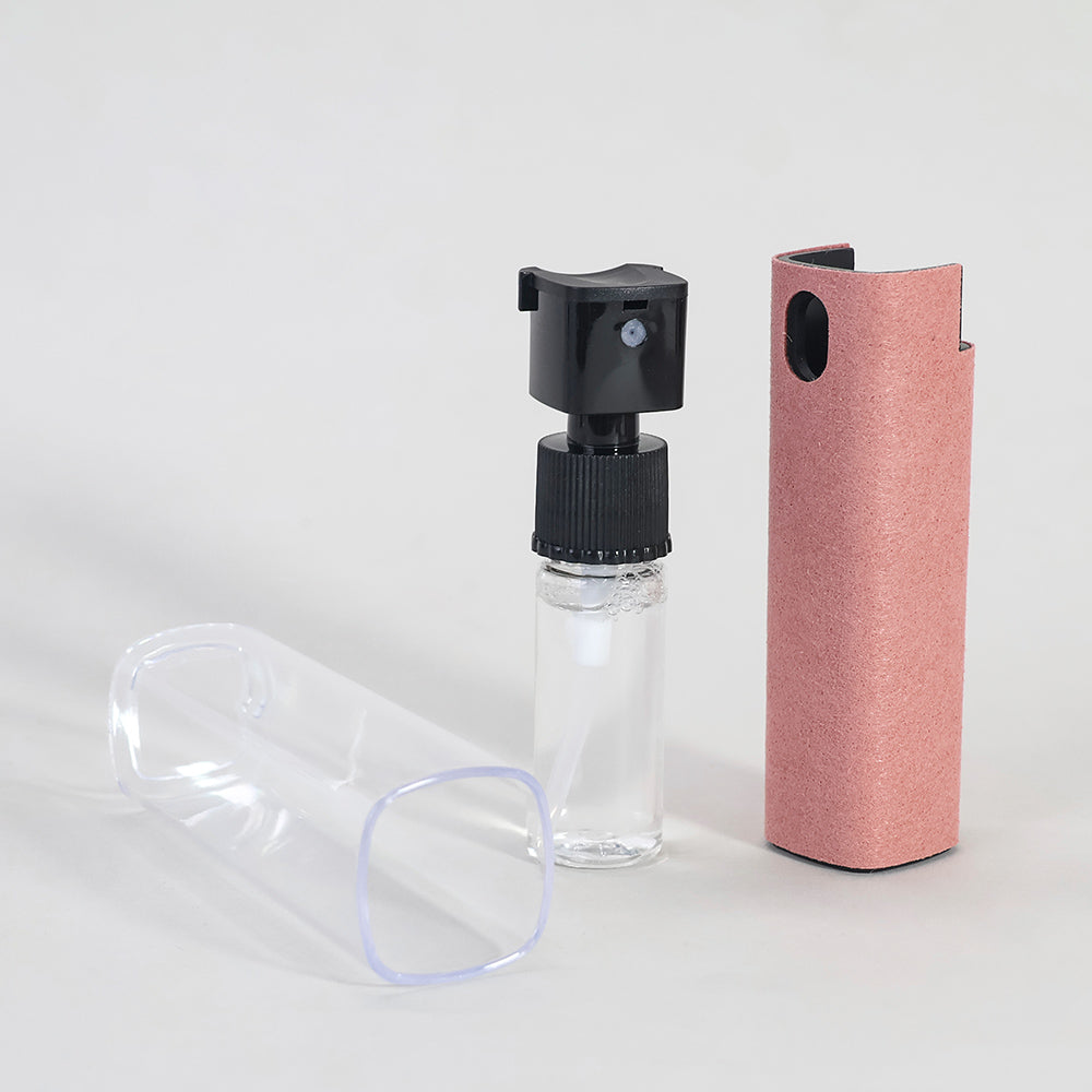2-i-1 Skärmrengörare med Spray & Mikrofiberduk – Rengör Mobil, Surfplatta & Dator