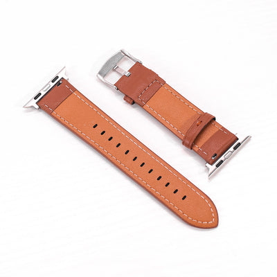 Premium Läder – Justerbart Klockarmband 42–49 mm
