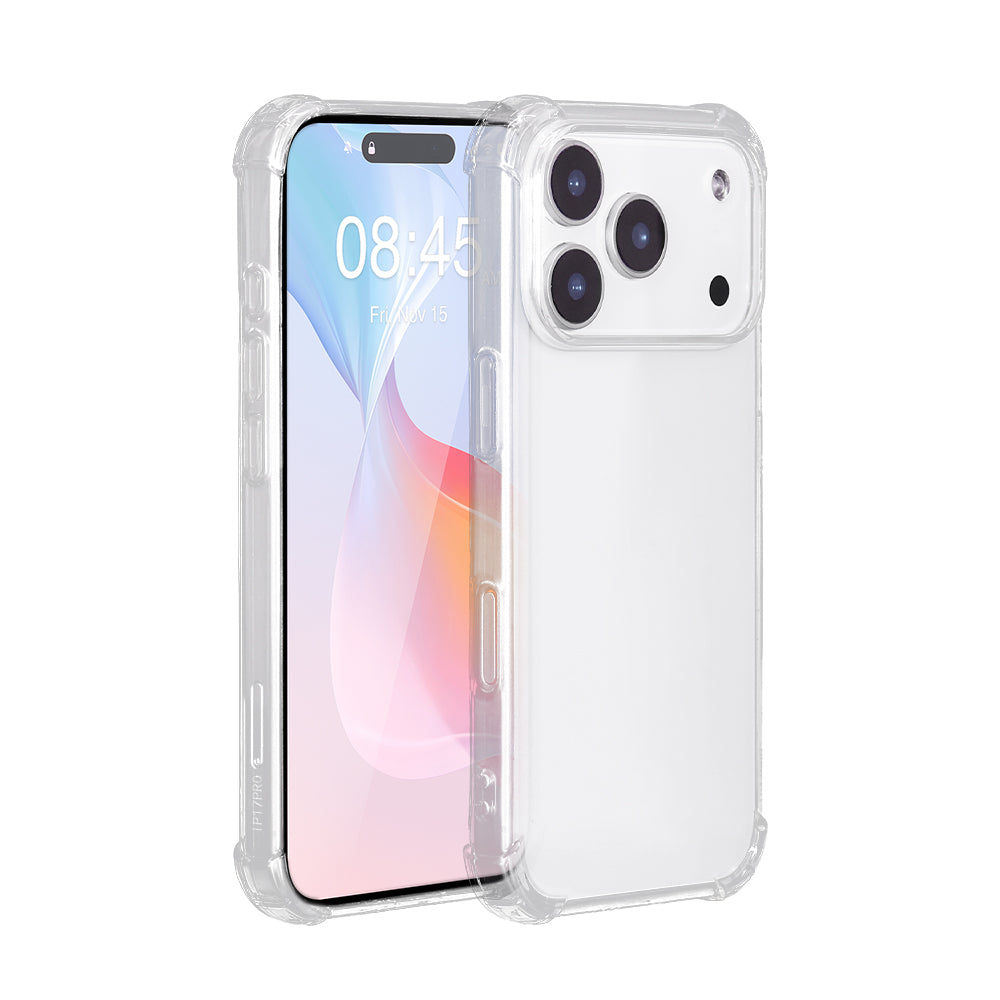 iPhone 17 Pro Skal - Extra Stöttåligt och Slitstarkt Transparent