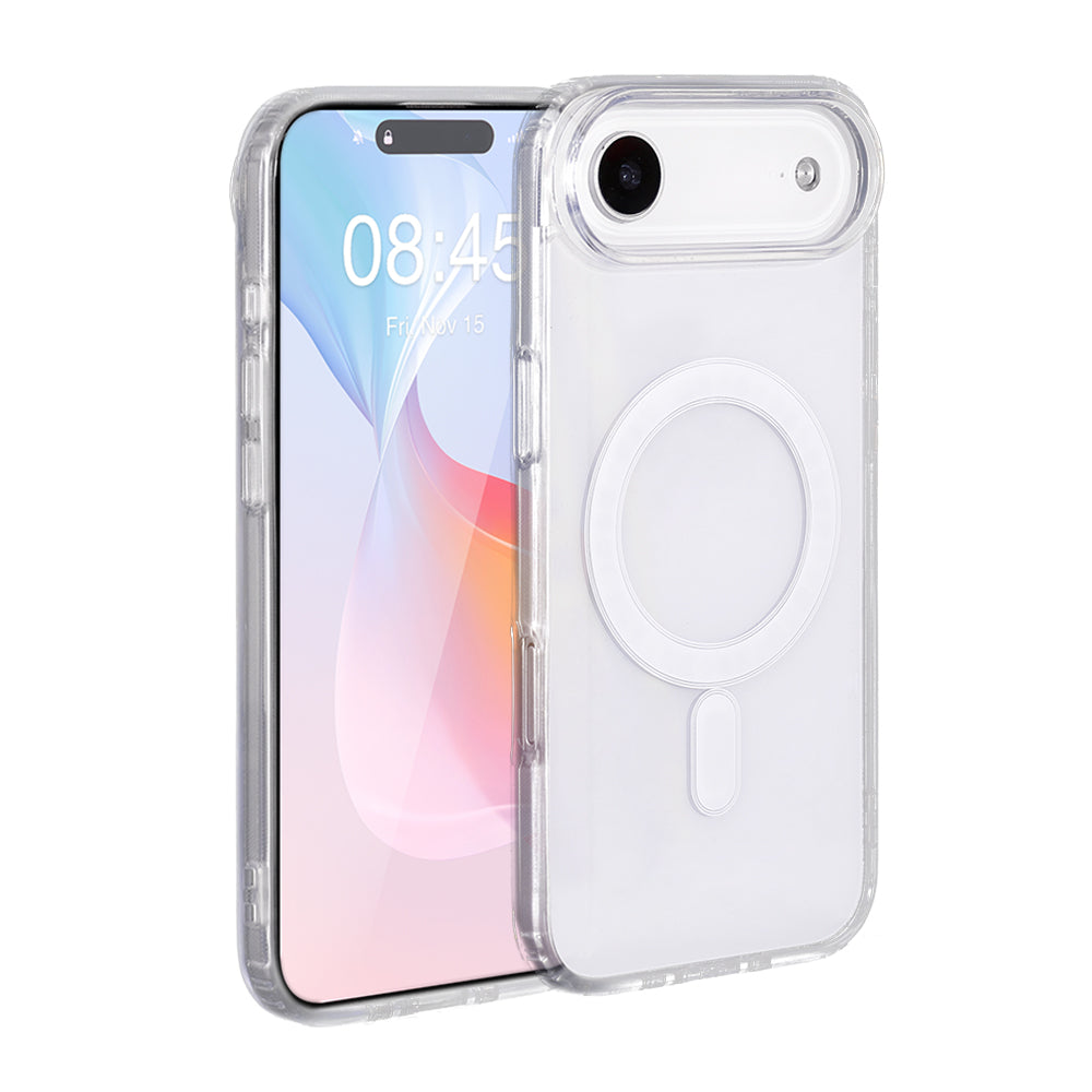 iPhone 17 Air MagSafe Skal, Transparent – Slimmat & Stötsäkert Skydd