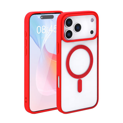 Röd Frame – MagSafe Skal – iPhone 17 Pro Max