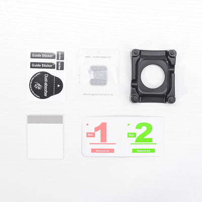 Skärmskydd med monteringsram – Kompatibel med Apple Watch