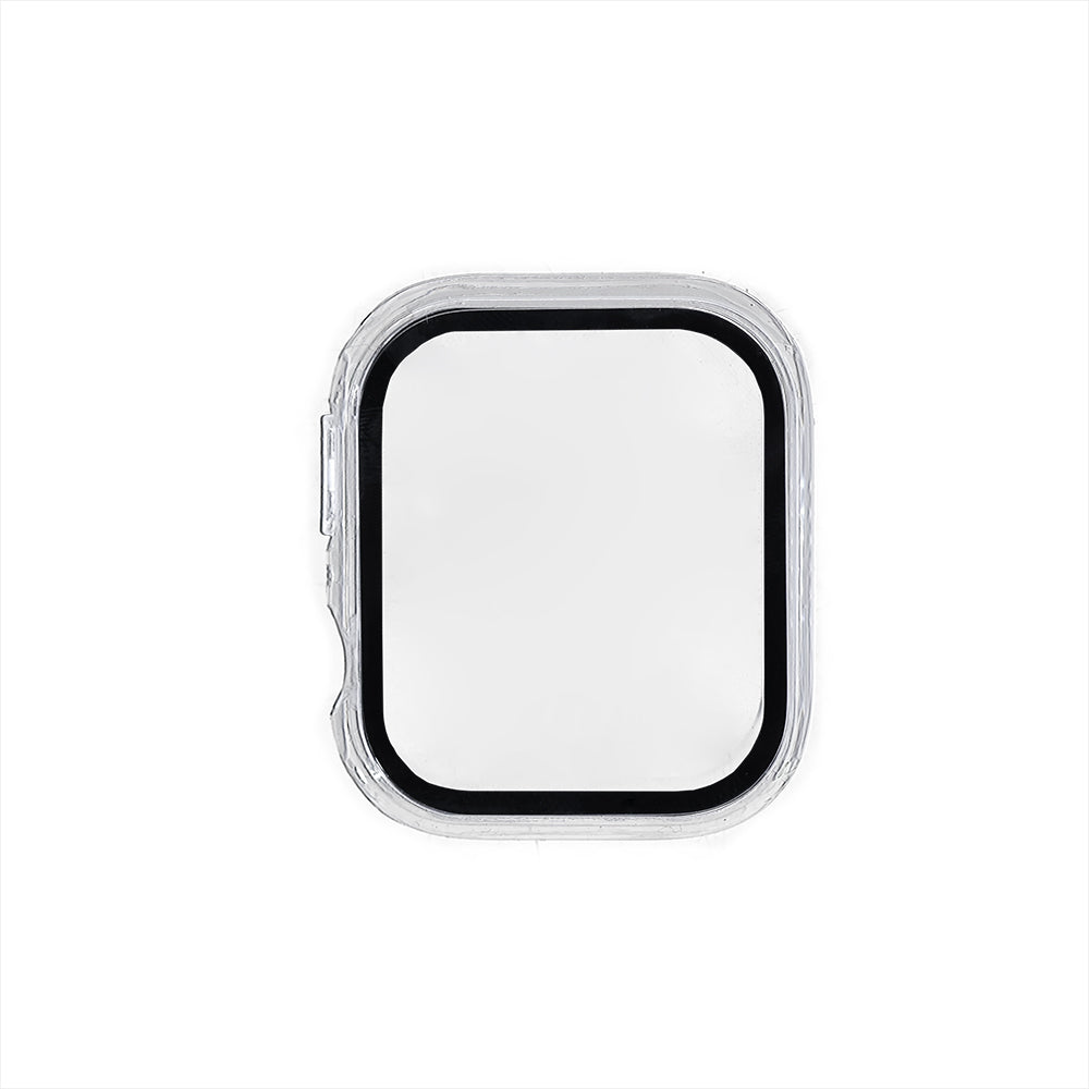Transparant Apple Watch Skal med Inbyggt Skärmskydd – Fullt Skydd
