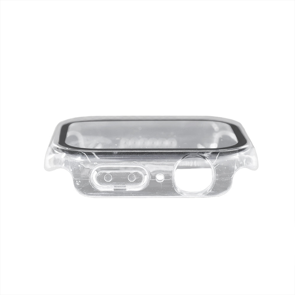 Transparant Apple Watch Skal med Inbyggt Skärmskydd – Fullt Skydd