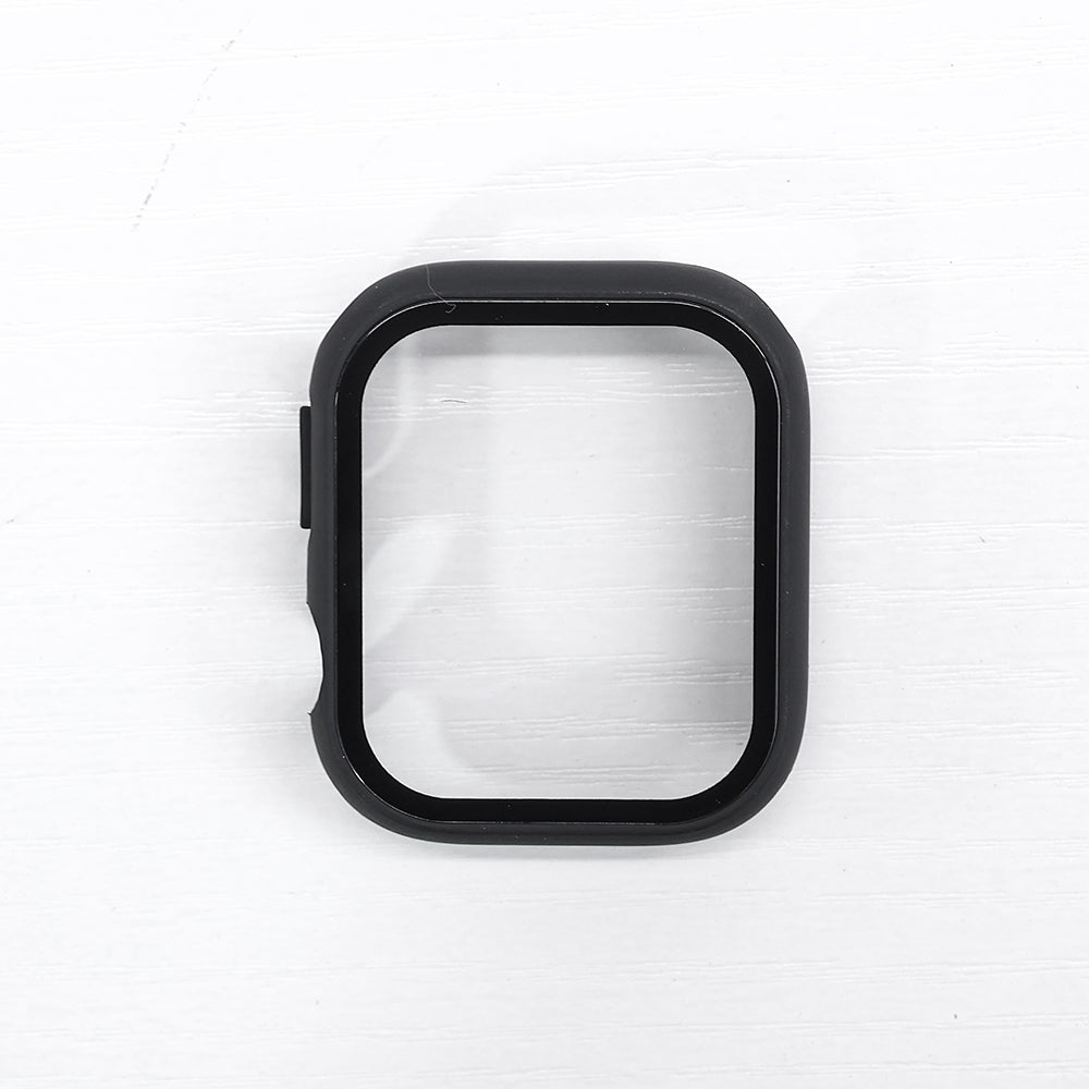Svart Apple Watch Skal med Inbyggt Skärmskydd – Fullt Skydd