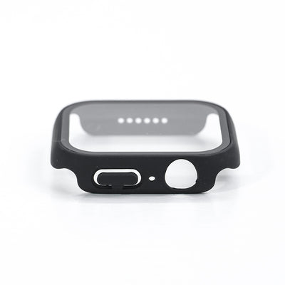 Svart Apple Watch Skal med Inbyggt Skärmskydd – Fullt Skydd