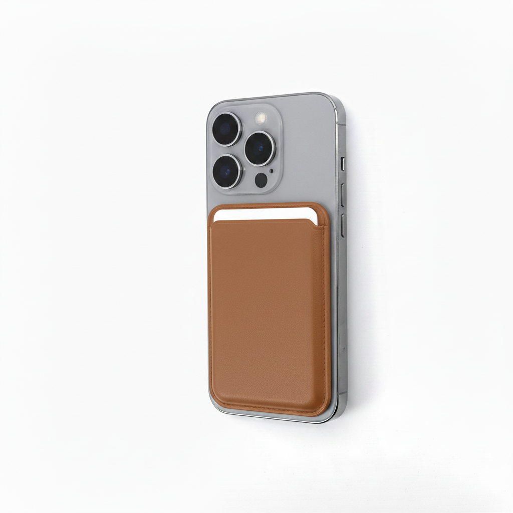 Brun korthållare - vinklad vy