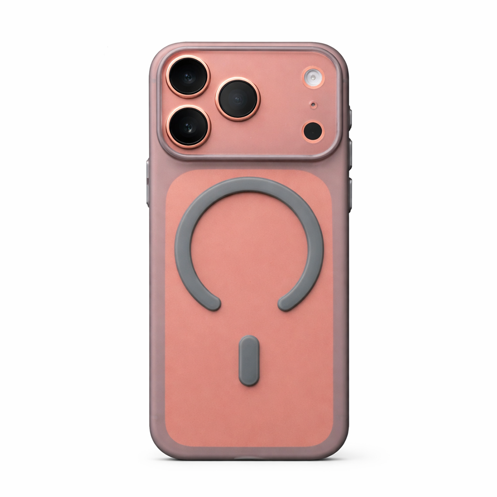 Thin iPhone MagSafe Skal - Grå