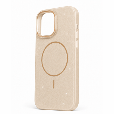 Glitter MagSafe Skal - Bronze