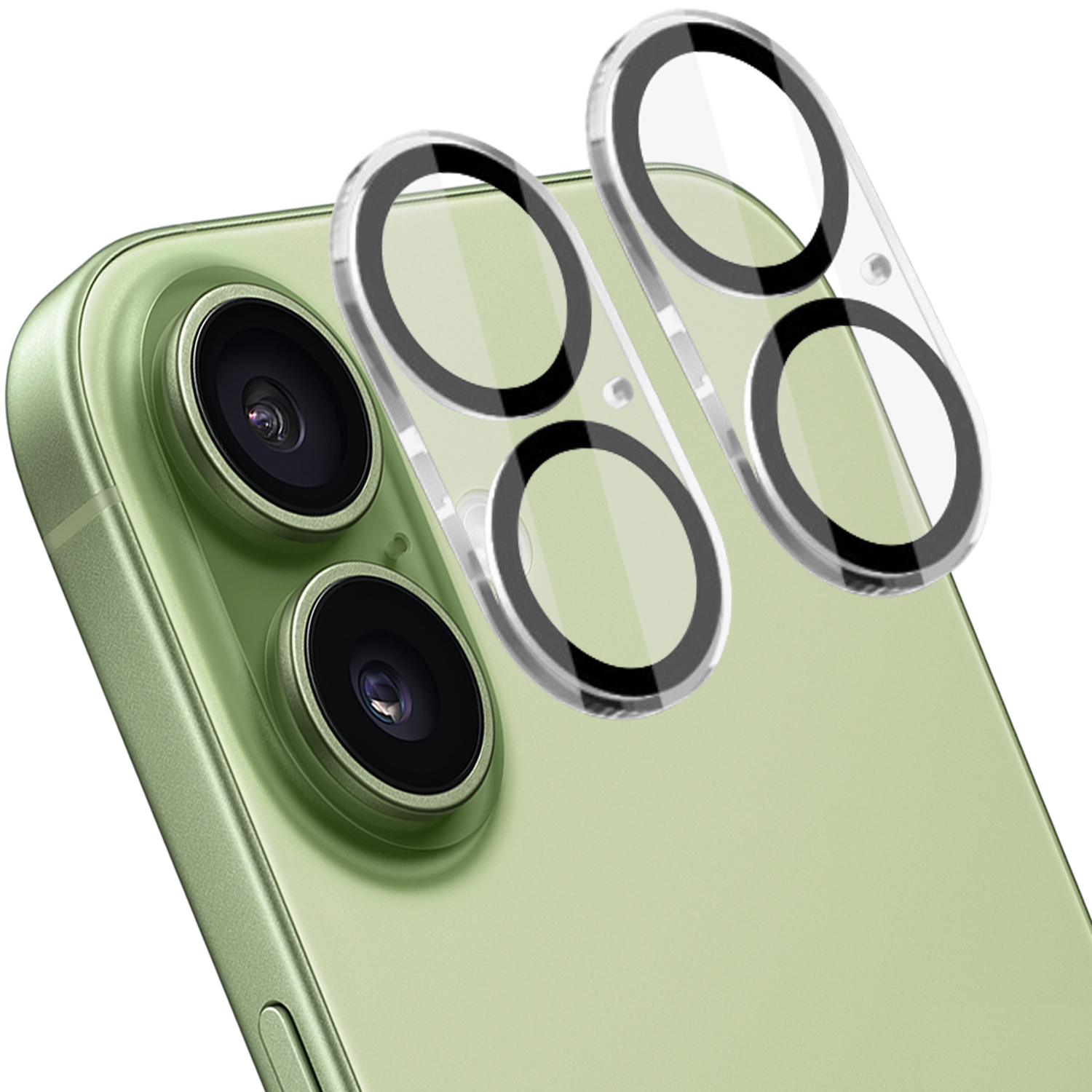 2-Pack iPhone 17 Linsskydd av Härdat Glas - Skydd för Kamera, Anti-Reptåligt
